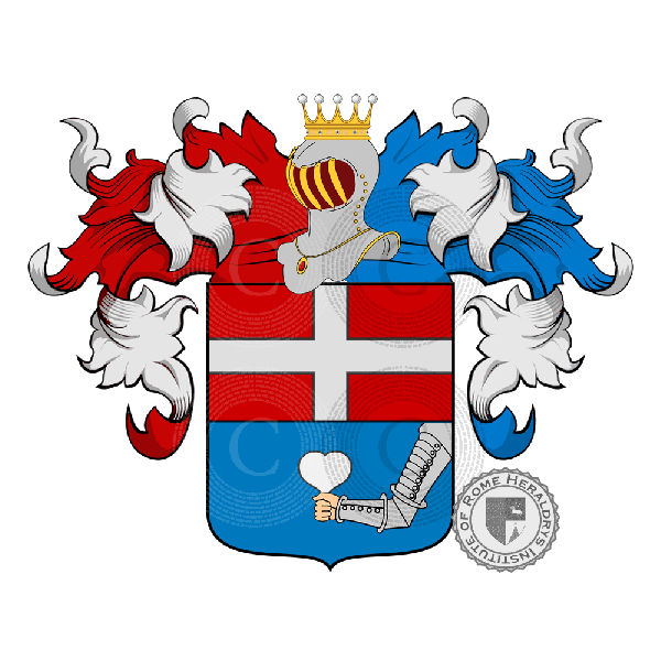 Coat of arms of family Corda