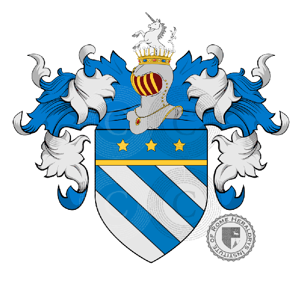 Coat of arms of family Pensa
