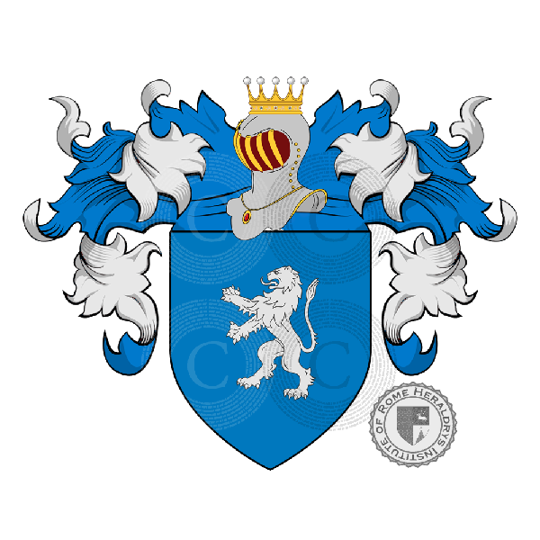 Escudo de la familia Berthe de Villers
