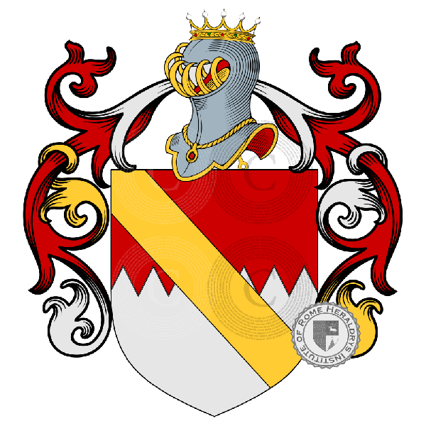 Wappen der Familie Carlo, De Carlo