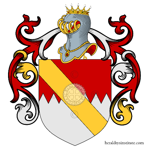 Coat of arms of family Carlo, De Carlo