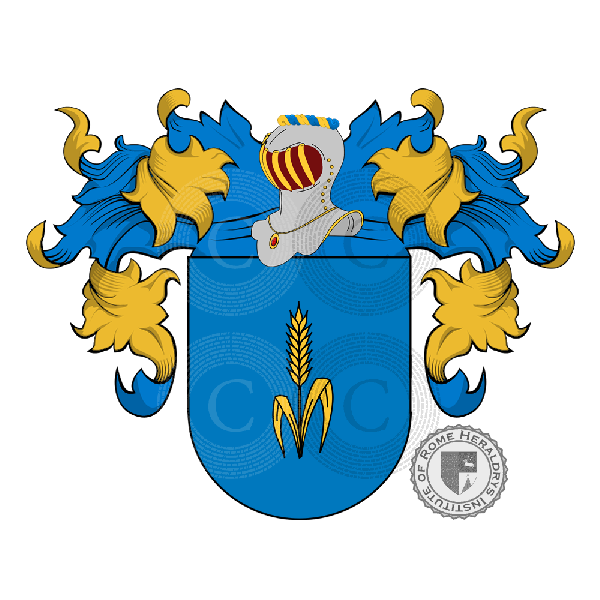 Coat of arms of family Fariña