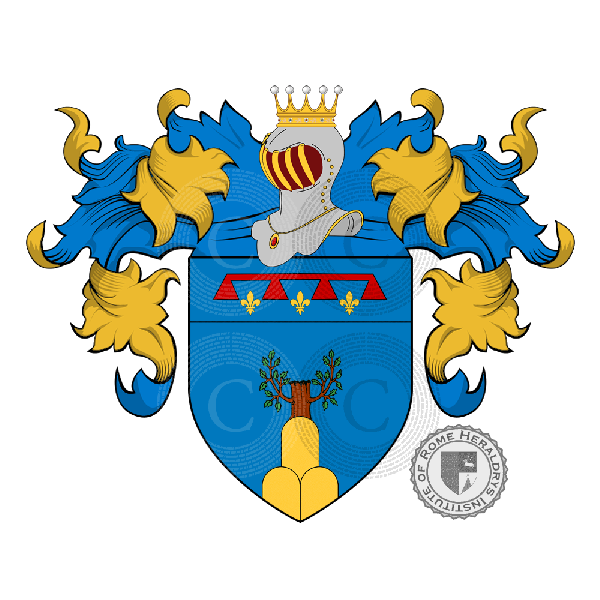 Wappen der Familie Cavazzoni