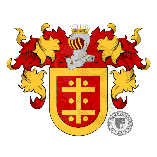 Coat of arms of family Alméida