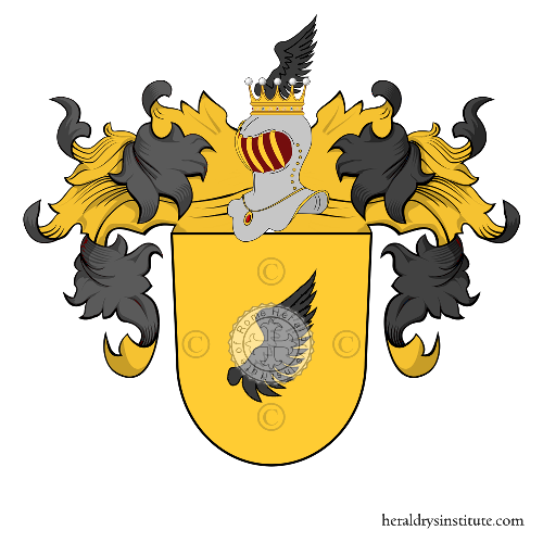Coat of arms of family Fluck