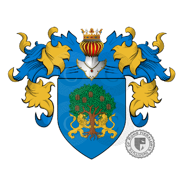 Coat of arms of family Sarno