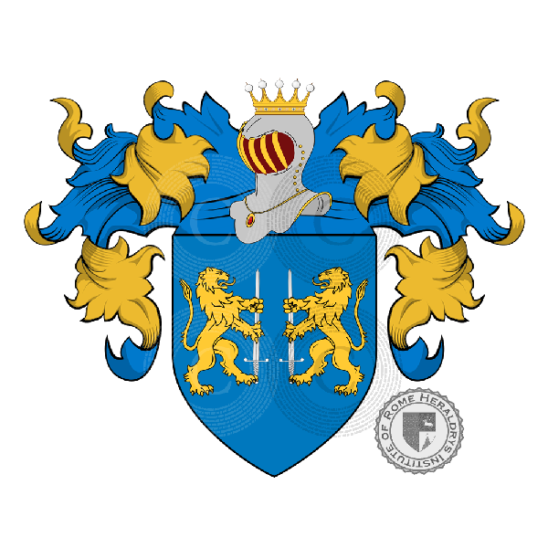 Wappen der Familie Alzate, Arse, Arse   ref: 24089