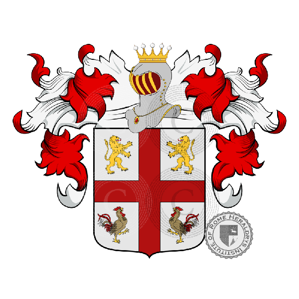 Coat of arms of family Galliani
