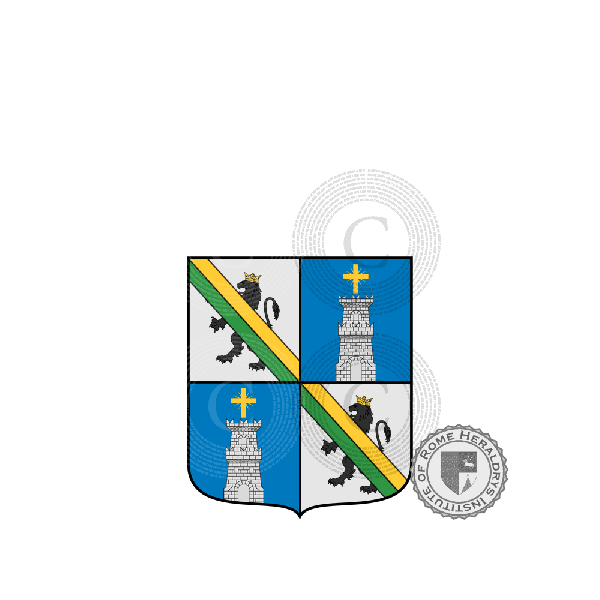 Coat of arms of family Longhi