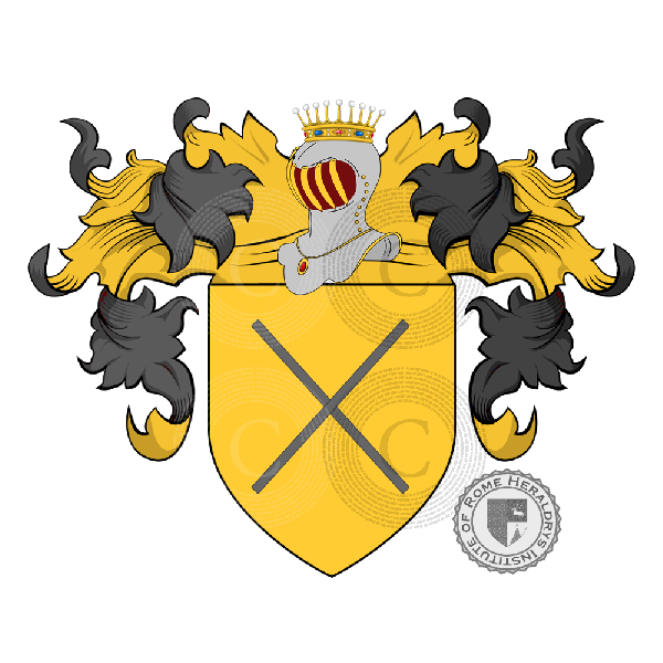 Coat of arms of family Broglio