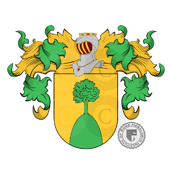 Coat of arms of family Rubìn