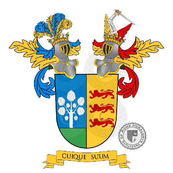Coat of arms of family Alber