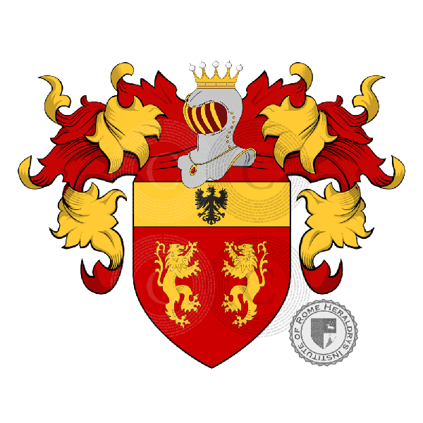 Coat of arms of family Maruzzi