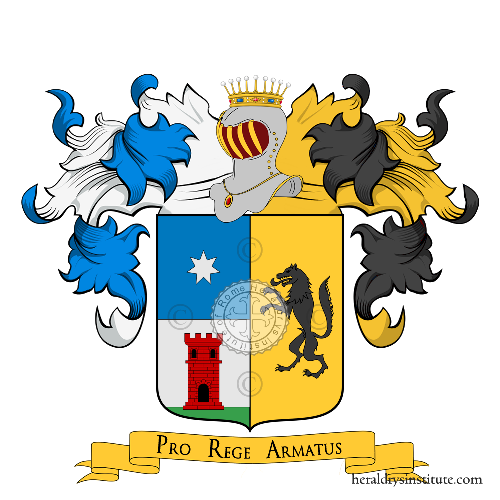 Coat of arms of family Gioppi