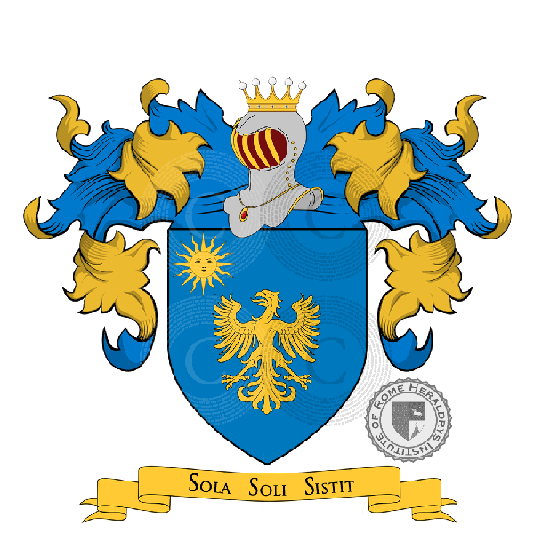 Coat of arms of family Sisto