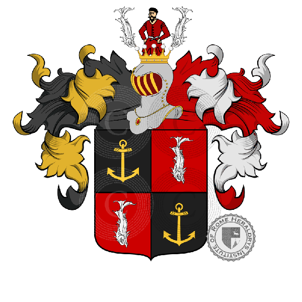 Coat of arms of family Fischmann