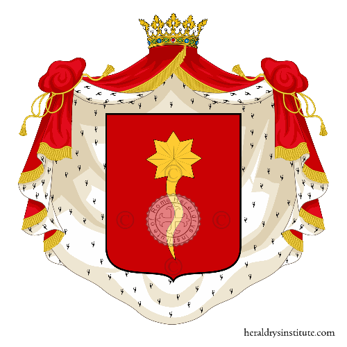 Coat of arms of family Rosso