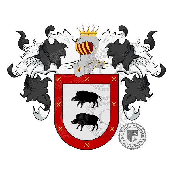 Coat of arms of family Emperador