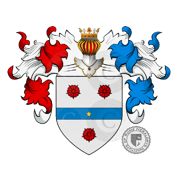 Coat of arms of family Fioravanti