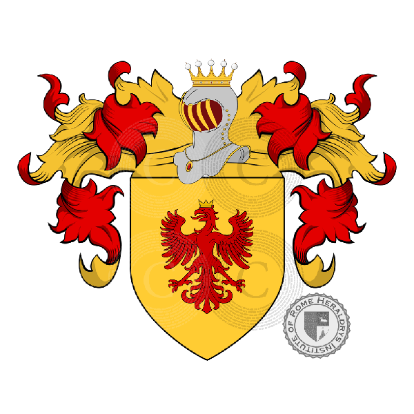 Coat of arms of family Canepanova