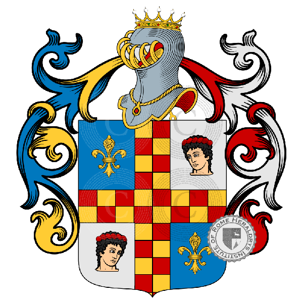 Coat of arms of family Grechi