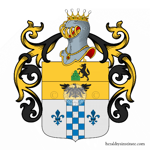Coat of arms of family Lupo Parra
