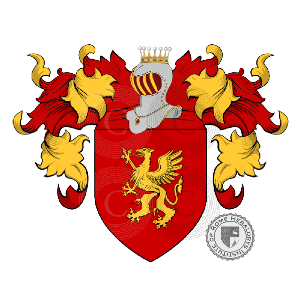 Coat of arms of family Martelli