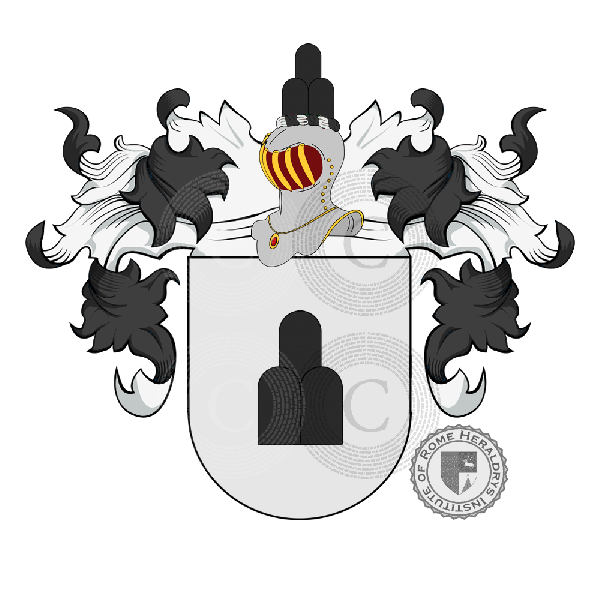 Coat of arms of family Montenegro