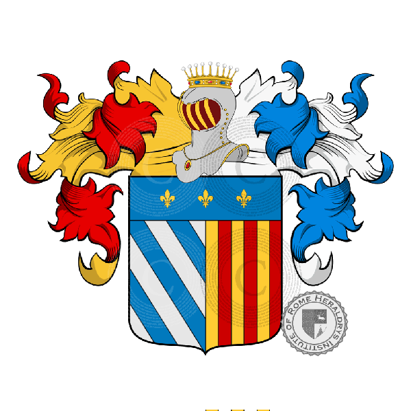 Coat of arms of family Reghini