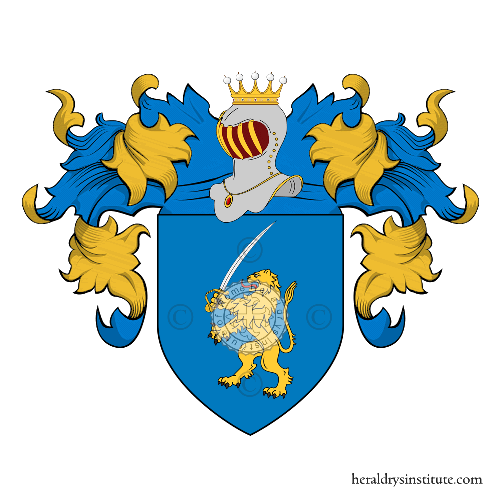 Coat of arms of family Sciarpa