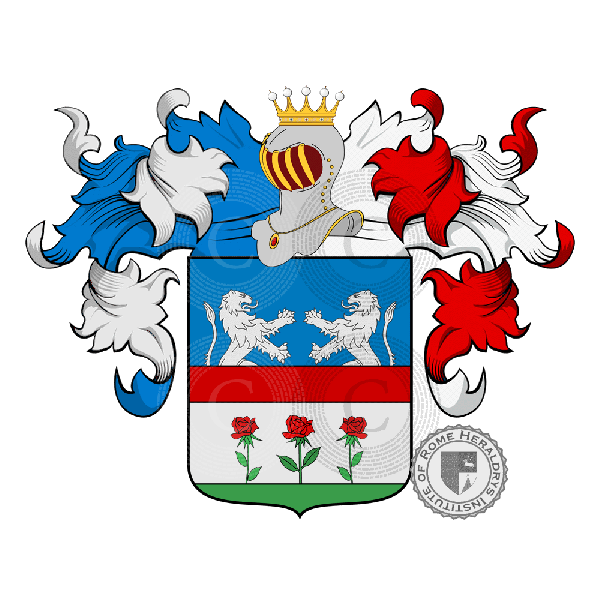 Coat of arms of family Marcelli