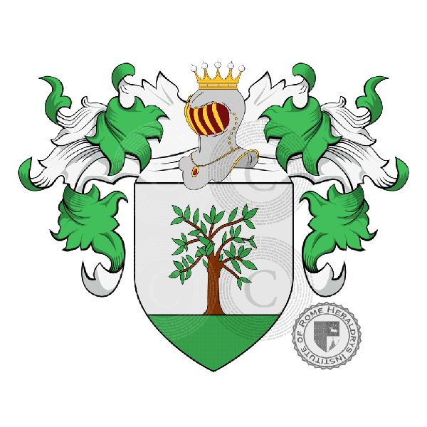 Coat of arms of family Lovini