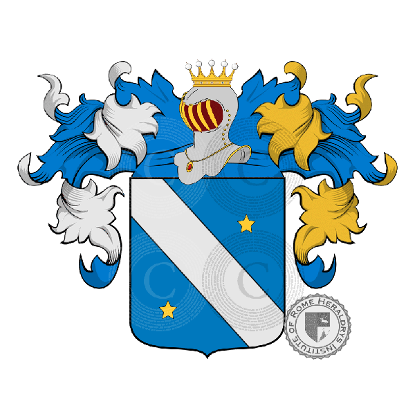 Coat of arms of family Scotti