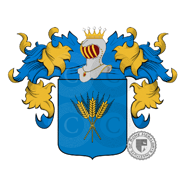 Escudo de la familia Fromont de La Hallegrouyère