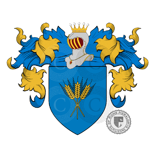 Coat of arms of family Fromont de La Hallegrouyère