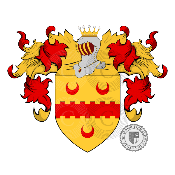 Wappen der Familie Scottini da Monticchiello
