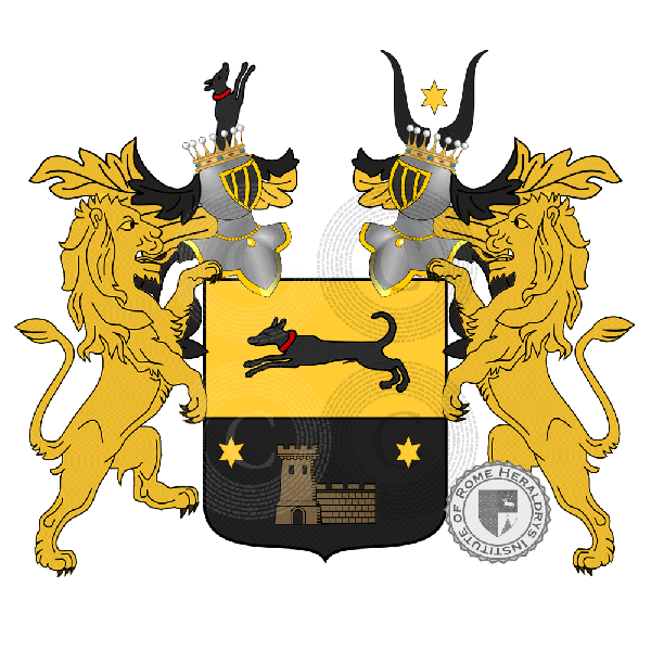 Coat of arms of family Bertolini