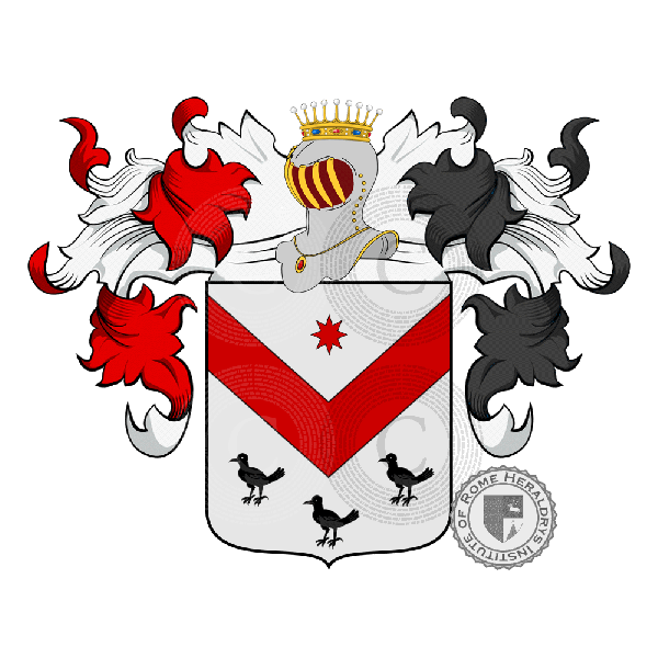 Coat of arms of family Bertolino