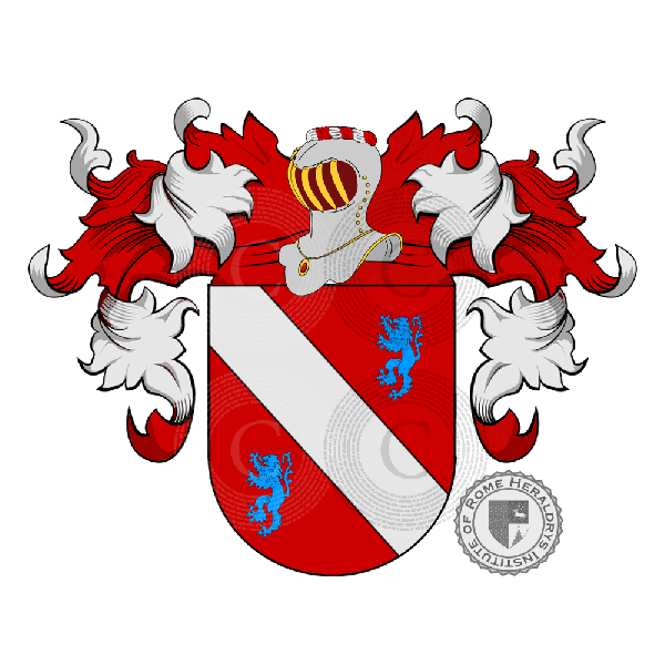 Coat of arms of family Barbato