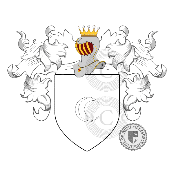 Coat of arms of family Princivalli