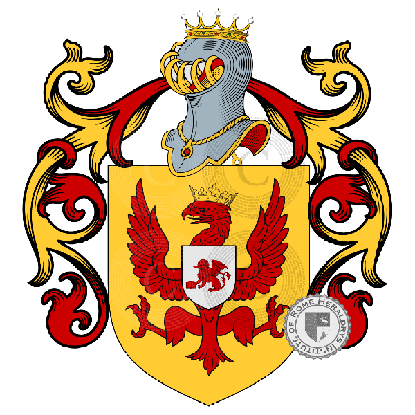 Coat of arms of family Martinenghi