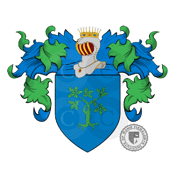 Coat of arms of family Rovereti