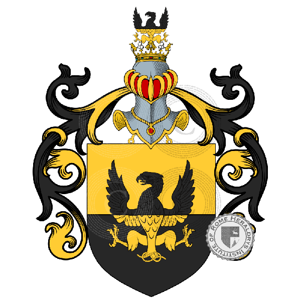 Coat of arms of family Giglioli, Pellicciari, Gigliola, Gigliolo