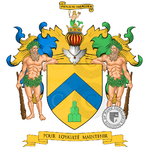 Coat of arms of family Du Pouget