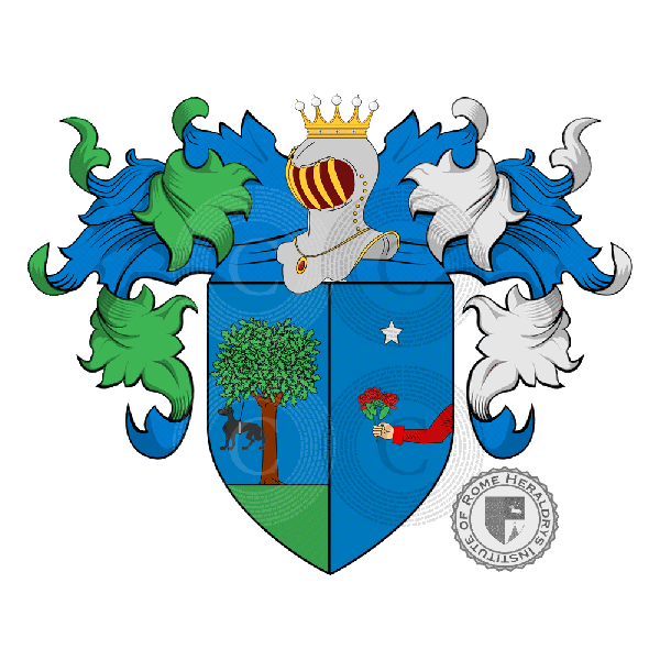 Escudo de la familia Modestini Mattoli
