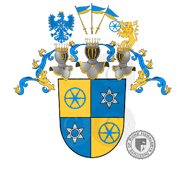 Escudo de la familia Rolf o Rohlf