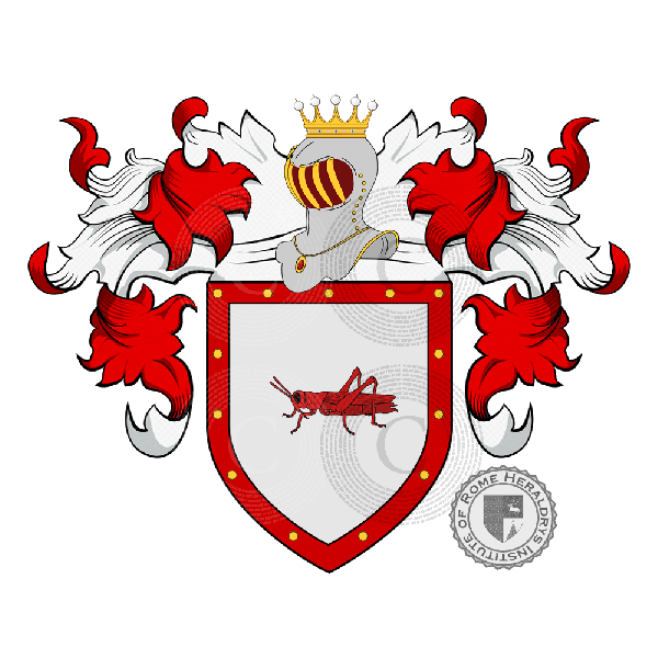 Wappen der Familie Del Grillo