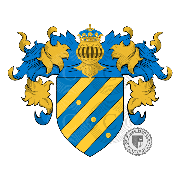 Coat of arms of family Guttadauro