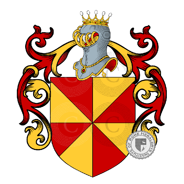 Wappen der Familie Aliprandi, Prandi, Ariprandi, Alibrandi, Liprandi, Librandi
