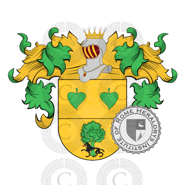 Coat of arms of family Mino